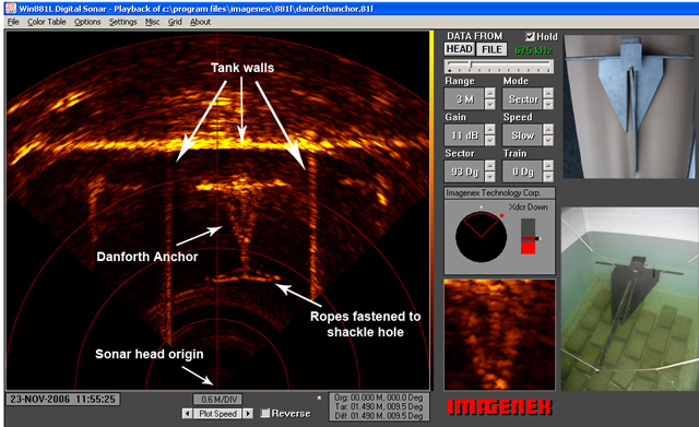 881L image of a Danforth anchor