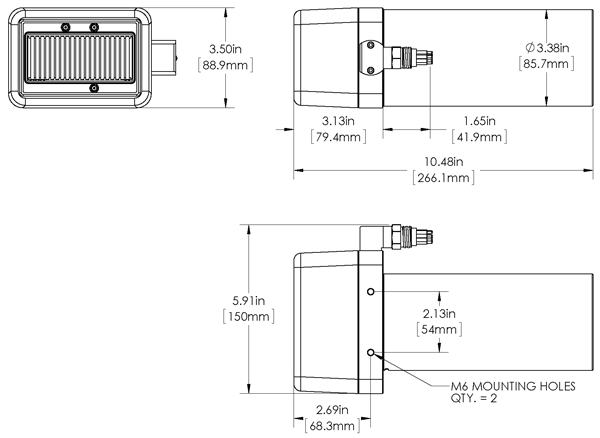 837AXi 165 kHz 6000 m 120° x 10°