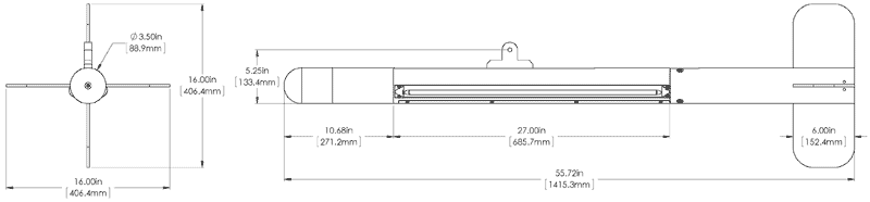 BlackFin 1100 Sidescan Sonar